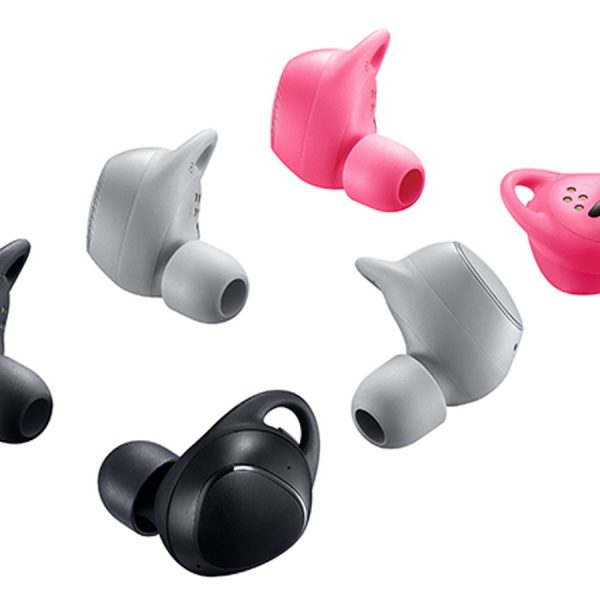 Samsung Gear IconX in schwarz, wei&szlig; und rosa