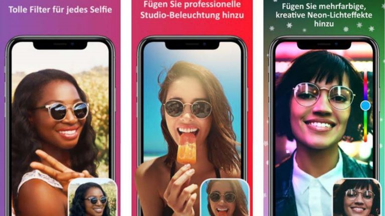 App Facetune sorgt für Bokeh-Effekt und perfekte Selfies bei Smartphone-Fotos