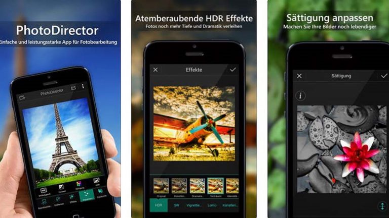App PhotoDirector lässt dich Bokeh-Effekte in Smartphone-Bilder einbauen