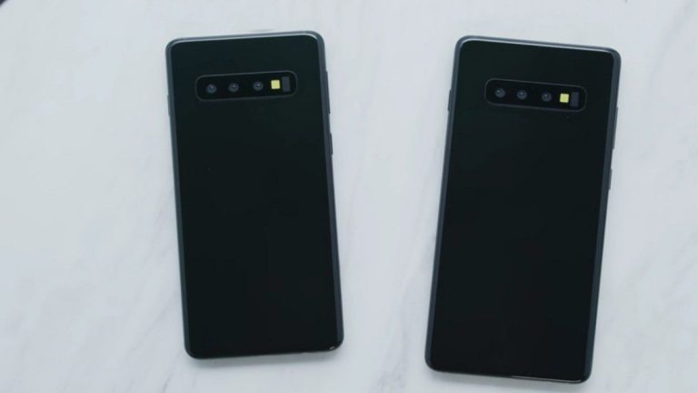 Galaxy S 10 und S10 Plus Dummies in schwarz