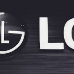 LG Logo in Schwarzweiß