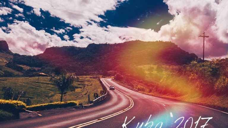 Foto von Stra&szlig;e mit Pixlr Express bearbeitet und beschriftet