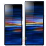 Renderbilder Sony Xperia 10 + 10 Plus bzw. XA3 + XA3 Plus