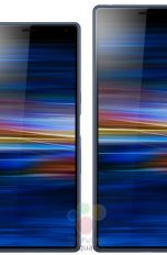 Renderbilder Sony Xperia 10 + 10 Plus bzw. XA3 + XA3 Plus