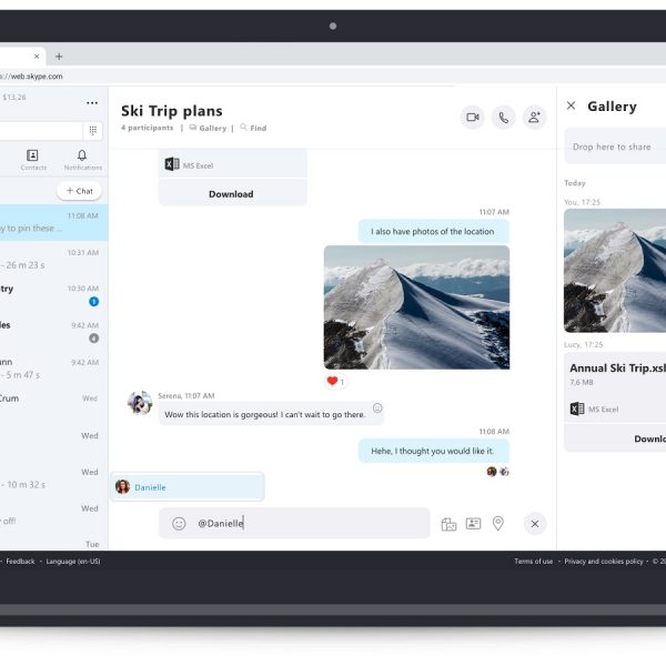 Die neue Browser-Version von Skype