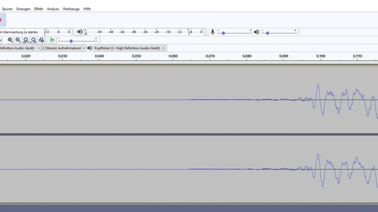 Audacity Musik schneiden: Tonspur vergrößern Musik mit Audacity genau schneiden