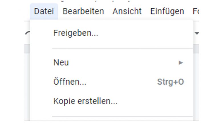 Google Docs erstellen: Kopie erstellen Kopie eines Dokuments erstellen