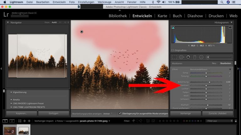 Lightroom-Workflow: Korrekturbereich manuell steuern Lightroom-Workflow: Korrekturbereich manuell steuern