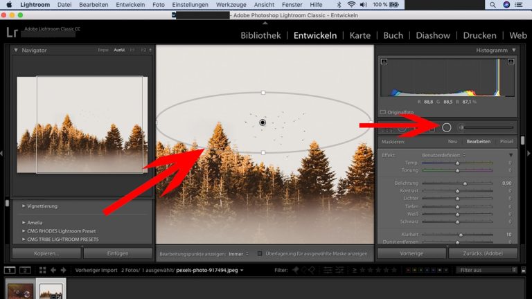 Lightroom-Workflow: Radialfilter Lightroom-Workflow: Radialfilter anwenden