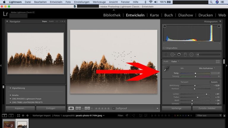 Lightroom-Workflow: Weißabgleich Lightroom-Workflow: Weißabgleich