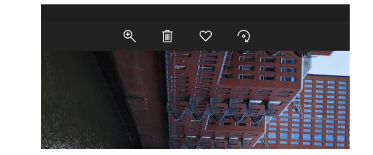 OpenOffice: Bild drehen- Windows Fotoanzeige Windows-Fotoanzeige-Fenster mit Bild quer
