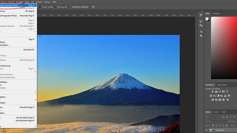 Photoshop Wasserzeichen: Bearbeitung rückgängig machen Bearbeitung in Photoshop mit wenigen Klicks rückgängig machen