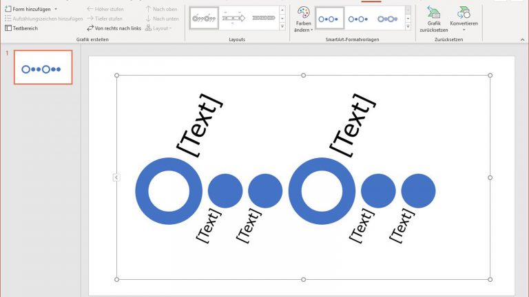 PowerPoint Zeitstrahl: Vorlage PowerPoint-Zeitstrahl: Eine Vorlage mit wenigen Klicks einfügen