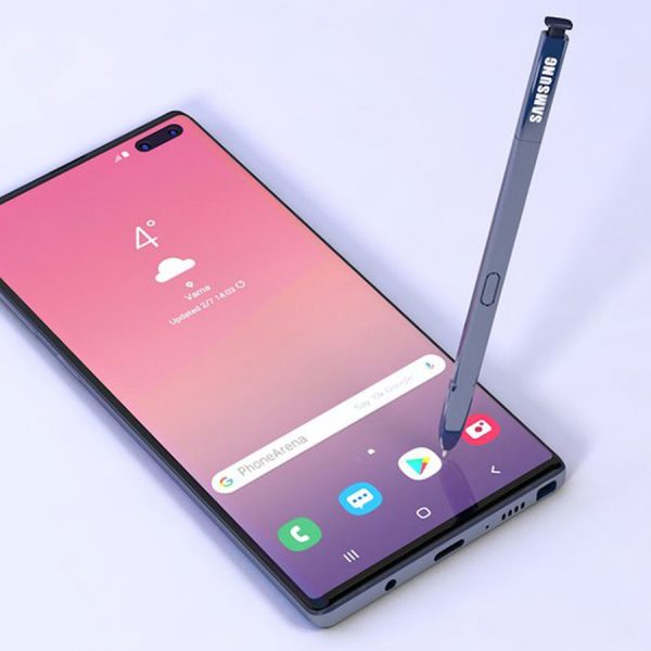 Samsung Galaxy Note 10 Renderfotos