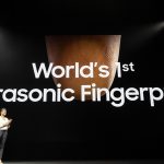 Vorstellung des In-Display-Scanners bei der offiziellen Pr&auml;sentation des Galaxy S10 gewe