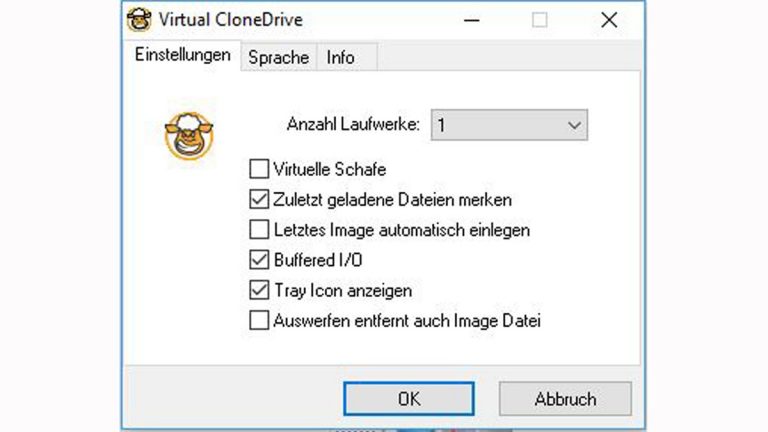 Virtuelles Laufwerk verwenden mit Virtual CloneDrive