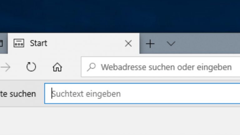 F3-Taste drücken für Suchfeld öffnen Screenshot