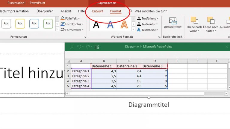 Diagramm bearbeiten in PowerPoint: Mit neuer Office-Version hast du viele Möglichkeiten