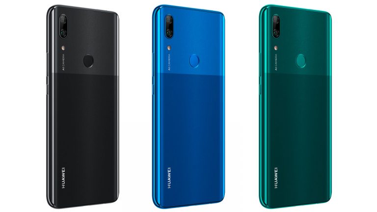 Huawei P smart Z in schwarz, blau und grün