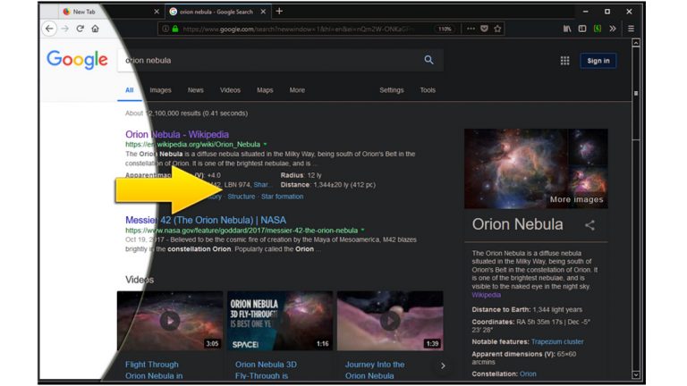 Firefox Add-ons - Midnight Lizard Firefox-Seite mit Midnight Lizard
