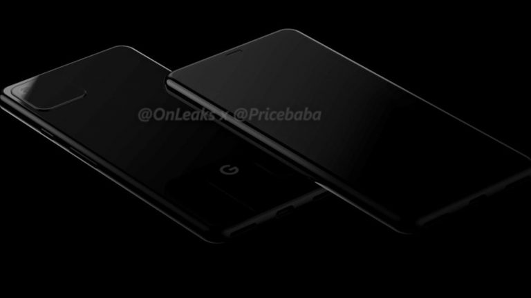 Google Pixel 4 Renderbild