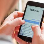 Instagram auf einem Smartphone-Bildschirm