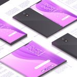 Renderbild Samsung Galaxy Fold 2