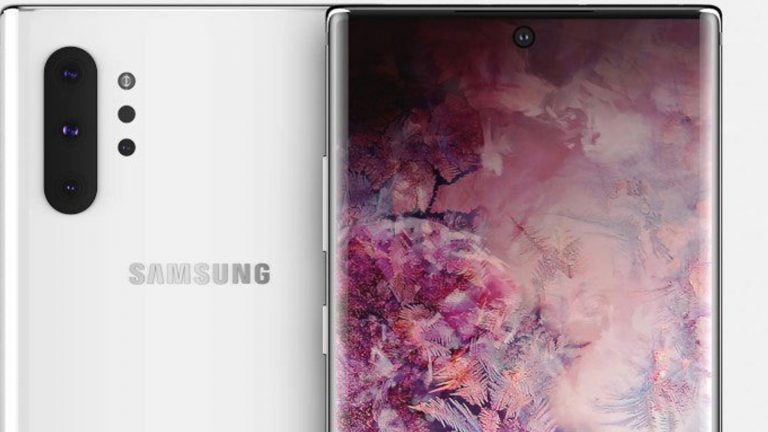Renderbild Samsung Galaxy Note10
