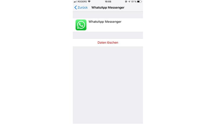 Whatsapp-Backup auf dem iPhone löschen