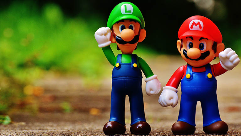 Nintendo Switch Luigi und Mario