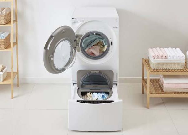 LG TWINWash zwei Waschmaschinen