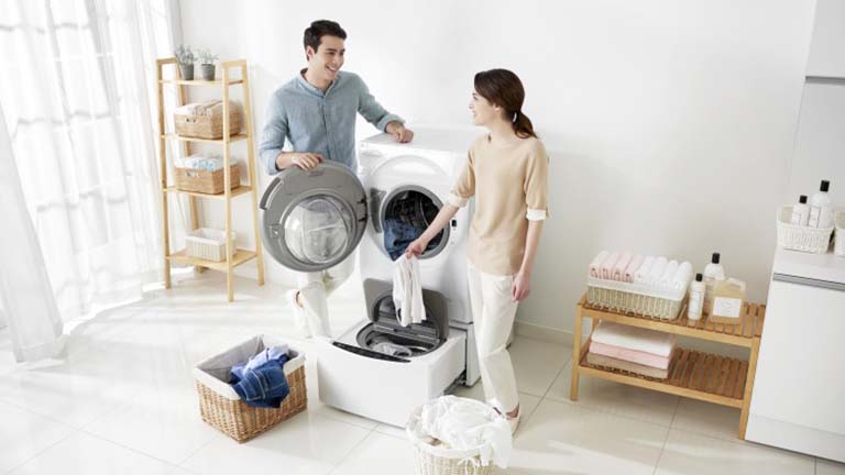 LG TWINWash Waschtrockner: Drei Ger&auml;te in einem