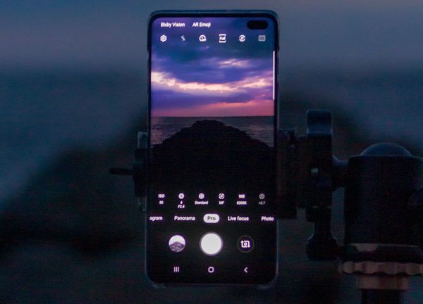 Samsung Galaxy Kamera bei Nacht