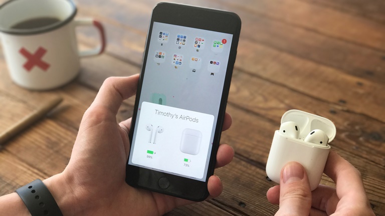 AirPods laden nicht: Akkustand von Kopfhörern und Ladecase mit iPhone überprüfen