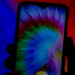 Ein Smartphone mit Notch.