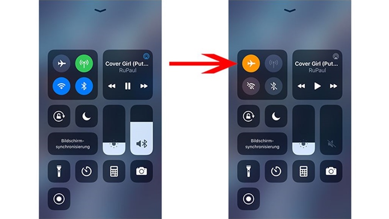 iPhone Trick Flugmodus zum Laden einschalten