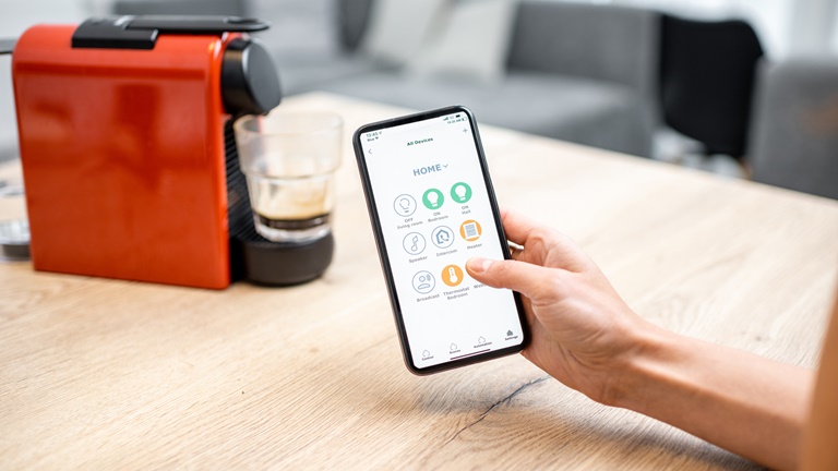 Smarte Kaffeemaschine per App steuern