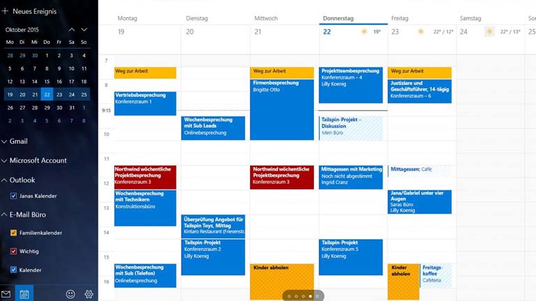 Windows-10-App Mail und Kalender installieren und deinen Alltag organisieren