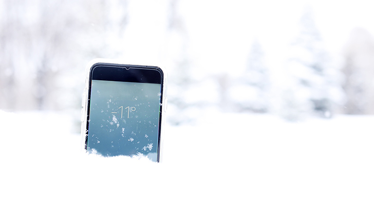 Smartphone als Thermometer nutzen mit Wetterstation