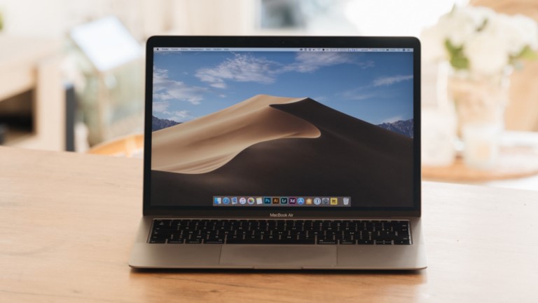 Notebook mit Mockup-Foto