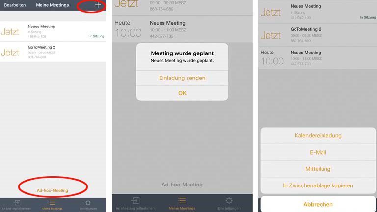 GoToMeeting: App installieren und mobil Meetings organisieren oder an ihnen teilnehmen