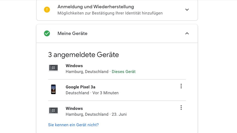 Bestätigen dass konnte konto google ihnen dieses gehört nicht Die Unfähigkeit