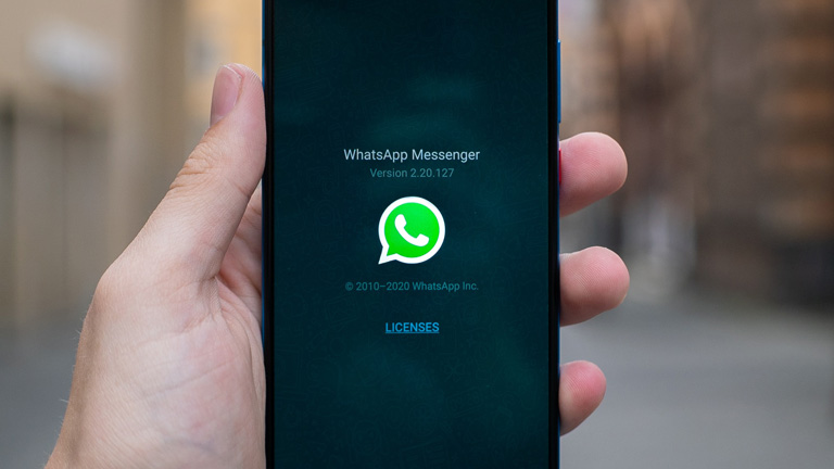 Messenger WhatsApp auf Smartphone