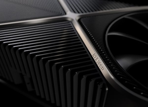 Nahaufnahme der neuen Nvidia RTX 3090