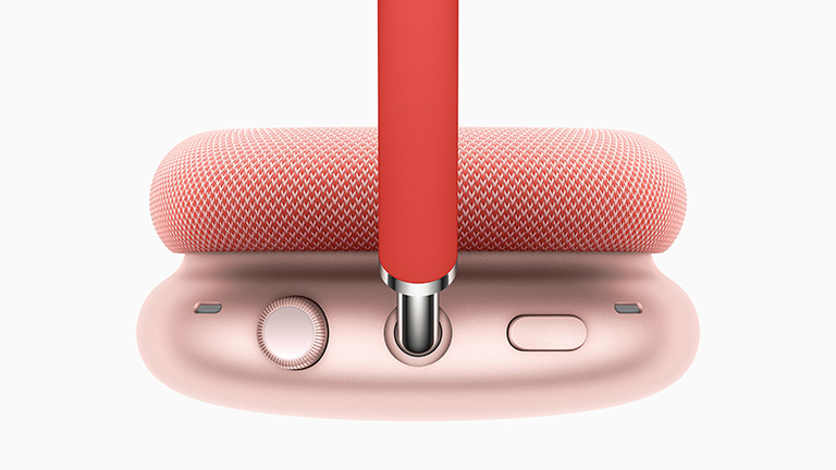 Die Apple AirPods Max in Pink.
