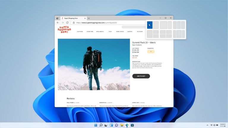 Screenshot eines Fensters unter Windows 11.