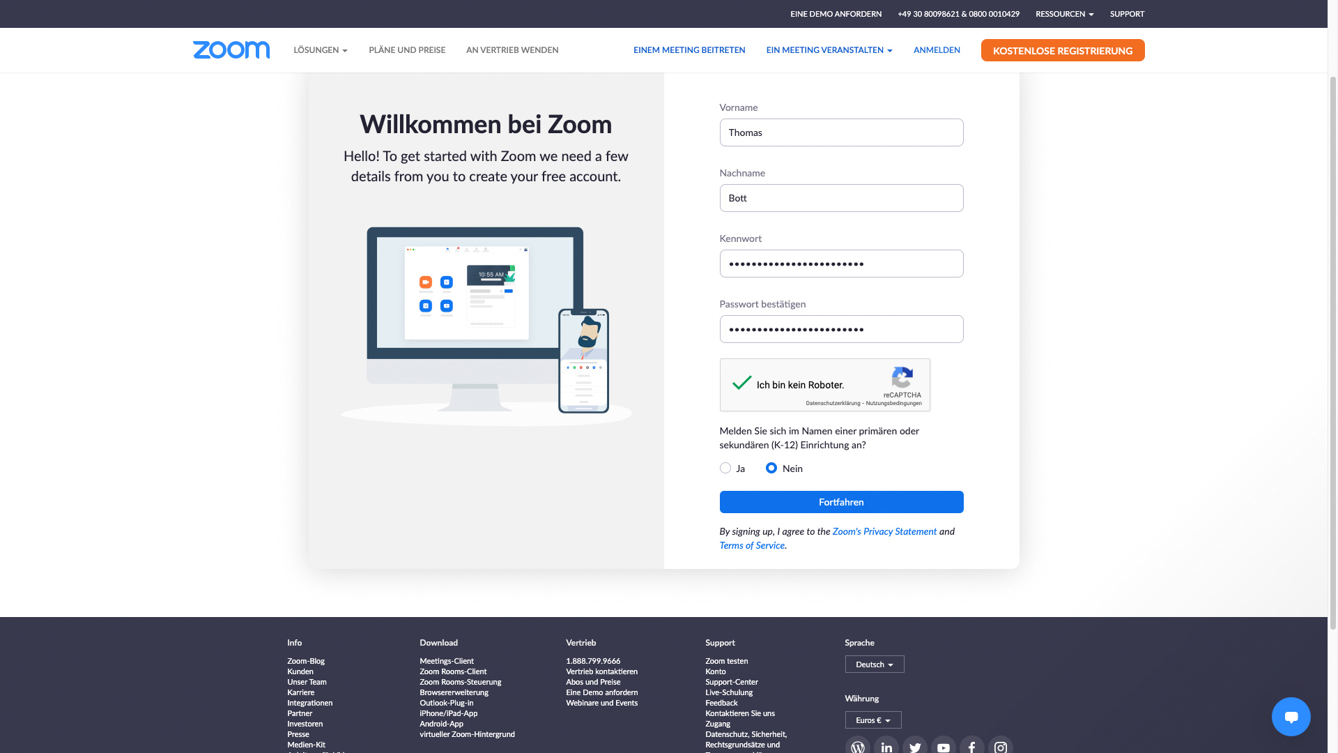 ZoomMeetings Erstellen, Planen und Beitreten OTTO