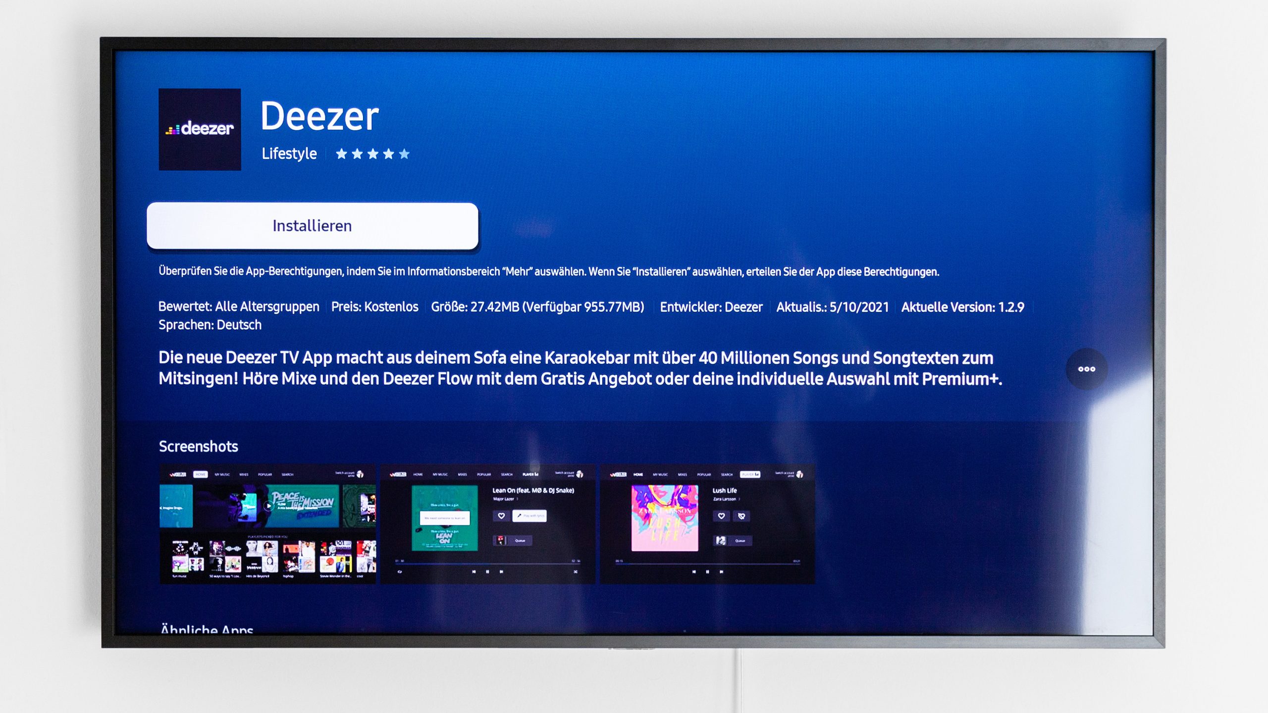 Apps installieren auf Samsung SmartTVs OTTO