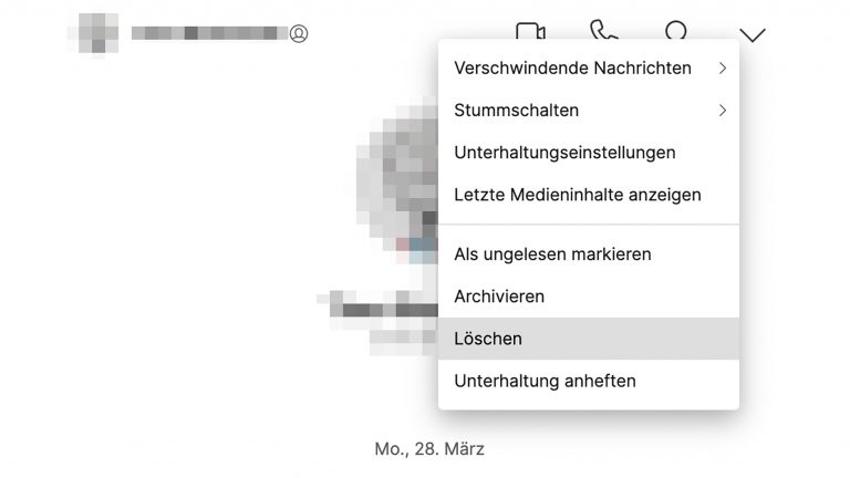 Screenshot des Signal-Messengers für Windows und MacOS.