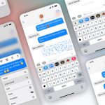 Mehrere Screenshots, die zeigen, wie bereits verschickte Nachrichten unter iOS 16 noch bearbeitet werden k&ouml;nnen.